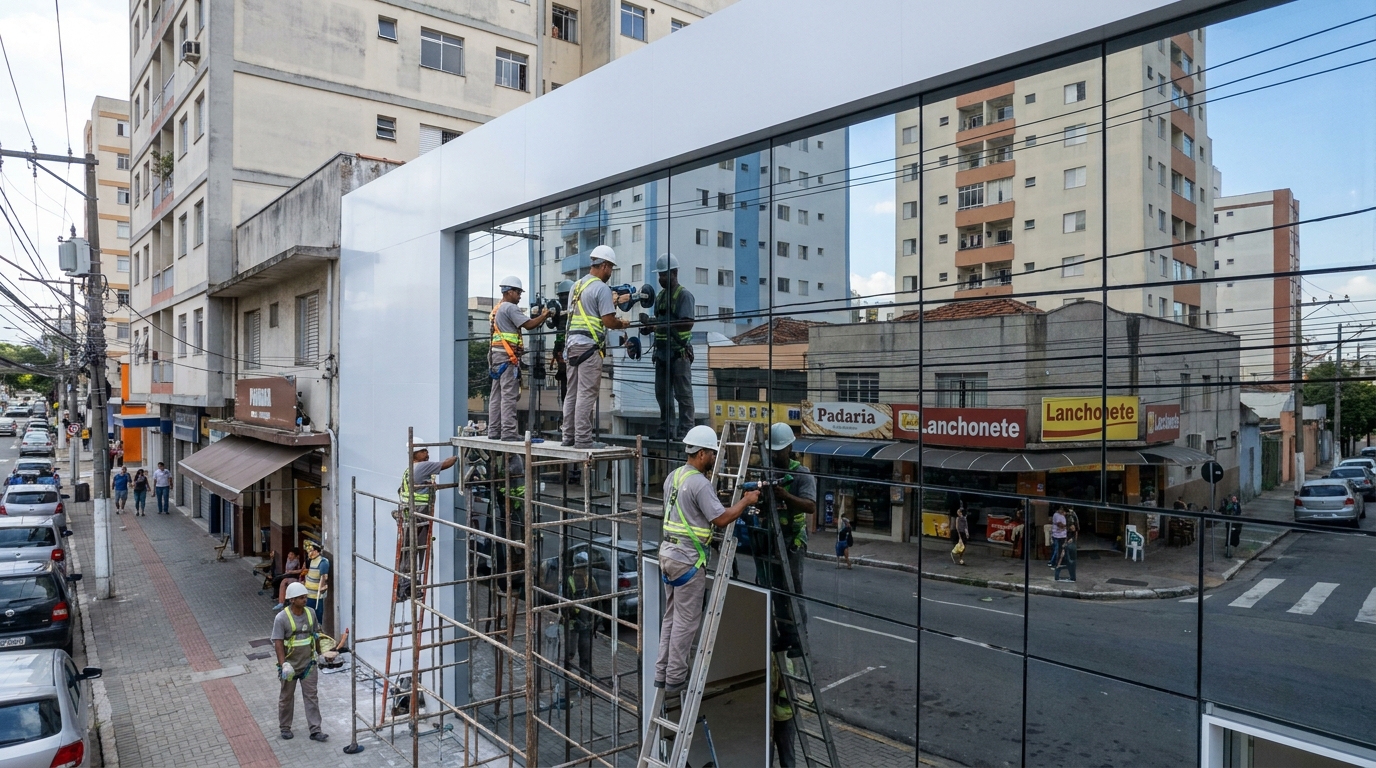 Fechamentos em Vidro no Apicum, São Luís‑MA